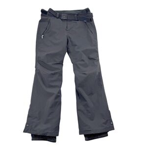 O'Neill Snow Pants Black Ski Snowboard Belted Boot gaiters Gorpcore Activewear L